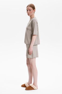 Е 20149/пыльно-оливковый пижама жен