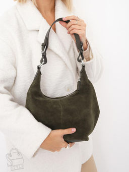 Сумка женская кожаная 88017NN coffee Natale Navetta