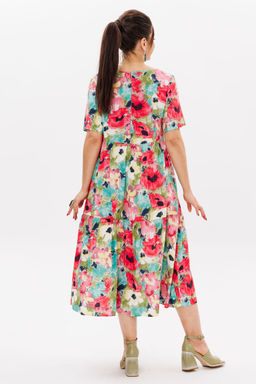 Платье ANELLI 1408 цветочный сон  фото 4