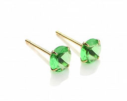 Серьги-гвоздики PR1469 -8 салатовый