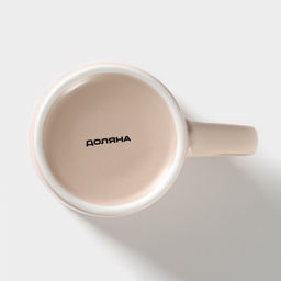 Кружка фарфоровая Доляна Good morning. Tea, 385 мл, цвет бежевый фото 4