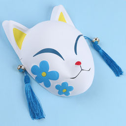 Карнавальная маска Лиса аниме, цвет белый - Simaland фото 3