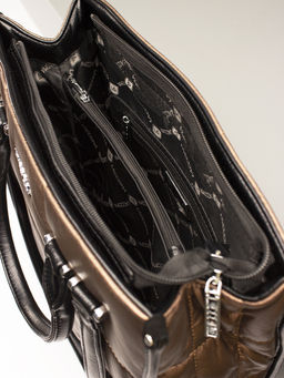 LACCOMA сумка P3555-коричневый эко кожа полиэстер