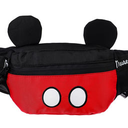 Сумка поясная детская с ушками, 20×16×5 см, Микки Маус