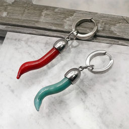 Серьги из муранского стекла