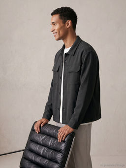 Regular Fit Erkek G?mlek Ceket