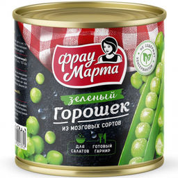 Горошек зеленый Фрау Марта 400г