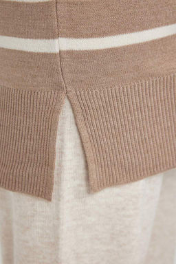 Туника обычного кроя с полуводолазкой - Defacto фото 5