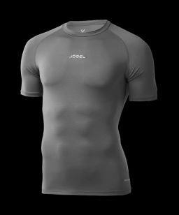 Футболка компрессионная с коротким рукавом JOGEL CAMP PerFormDRY Top SS, темно-серый