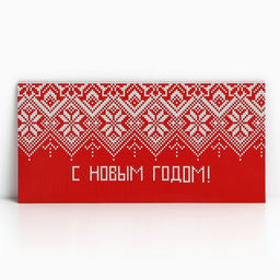 Цена за 10 шт. Конверт для денег «С Новым Годом», 16.5×8 см