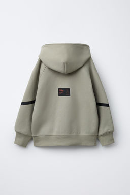 SPORTY INTERLOCK HOODIE - Zara фото 2