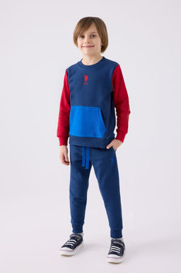 Пижамный комплект цвета индиго для мальчика Неожиданная скидка в корзине