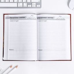 Ежедневник недатированный, А5, 160 л., твердая обложка «Ежедневник учителя»