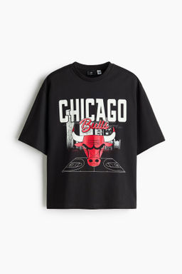 Camiseta con estampado Oversized Fit - H&m фото 2