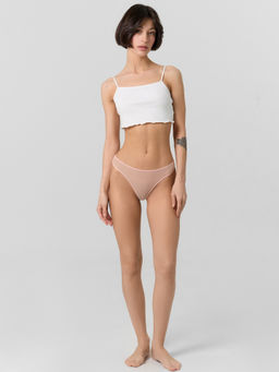 Цена за 2 штуки! Трусы бразилиано женские розовые - Mark formelle фото 3