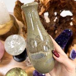 Ваза из дендритовой Яшмы