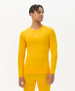 Футболка компрессионная с длинным рукавом JOGEL CAMP PerFormDRY Baselayer LS Tee, желтый  фото 5