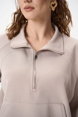 Свитшот Деми (бежевый) - Эльза фото 2