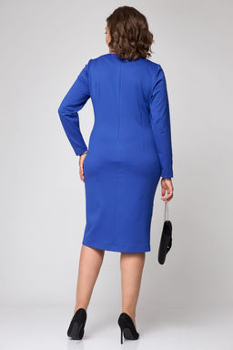 Платье EVA GRANT 9000-Р василек с принтом лапка