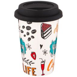 КРУЖКА LEFARD COFFEMANIA С КРЫШКОЙ 400МЛ  фото 4