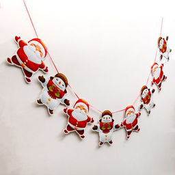 Гирлянда бумажная «Новогодняя», длина 3 м