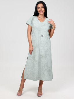 631 ПЛАТЬЕ ЖЕНСКОЕ (Оливковый) - А-дина фото 3