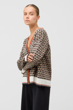 ЕВ 30280/ш/бежевый кардиган жен