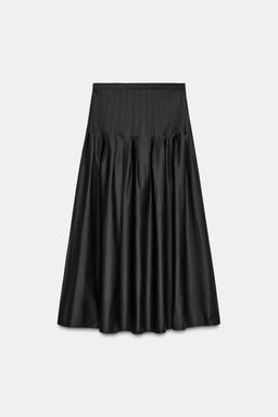 PLEATED MIDI SKIRT - Zara фото 7