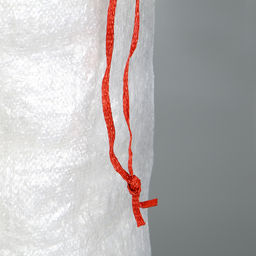 Цена за 10 шт. Мешок для урожая, полипропиленовый, 55 × 95 см, на 50 кг, прозрачный, с завязками