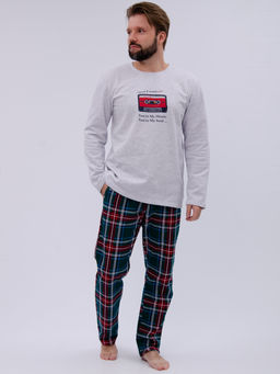 Пижама "Диско 2", футер начёс