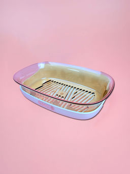 Цена за 2 шт. Мыльница настенная/настольная (пластик) цвет микс OLS-033А-23