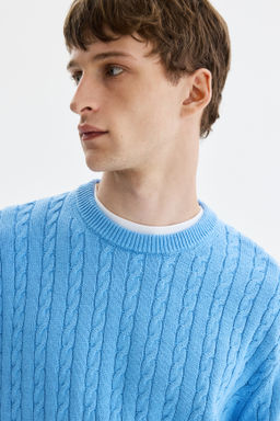 Jersey en punto trenzado Regular Fit - H&m фото 6