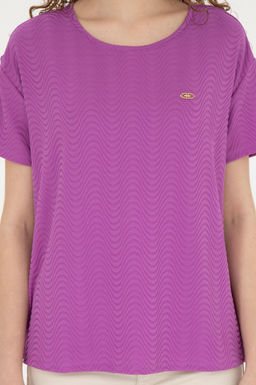 Женская фиолетовая футболка - U.s. polo assn фото 13