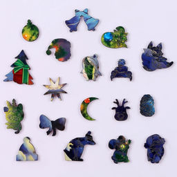 Пазл фигурный Ночная сказка - Puzzle фото 13