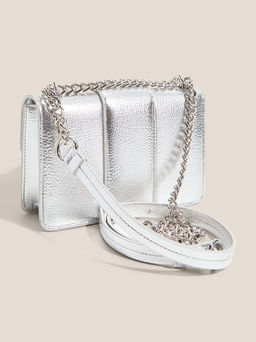 Кросс-боди ARMANI EXCHANGE JODIE Артикул 4368591, серебряный  фото 3