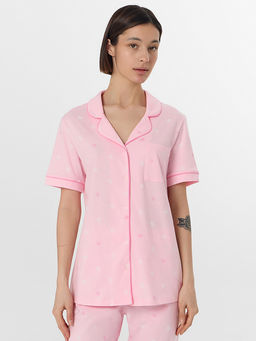 Костюм домашний женский розовый - Mark formelle фото 3