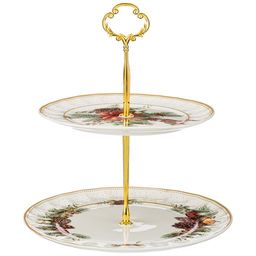 БЛЮДО ДВУХЪЯРУСНОЕ LEFARD CELEBRATION 19*23 СМ