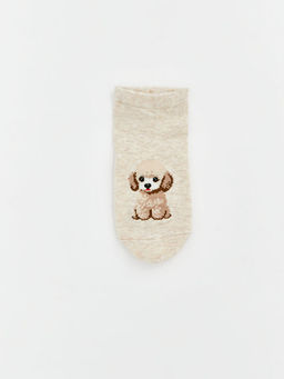 Desenli Kad?n Patik ?orap 5li