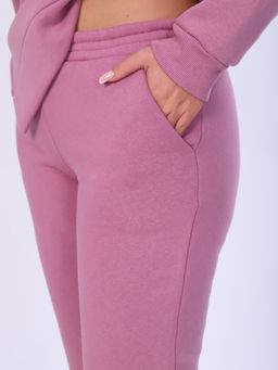 М339 Костюм Виктория с капюшоном (розовый) - Иванушка-трикотаж фото 4