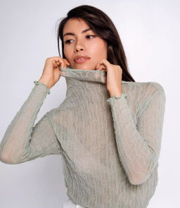 Водолазка #КТ178 (2), ментоловый