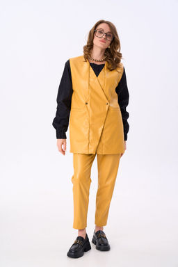 Жилет NIKVA н709-4 горчица  фото 3