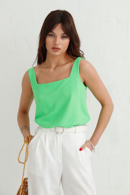 9266 Топ базовый салатовый - Martichelli фото 7