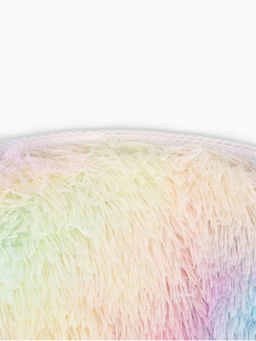Ковер Этель цвет радуга, d 80 см