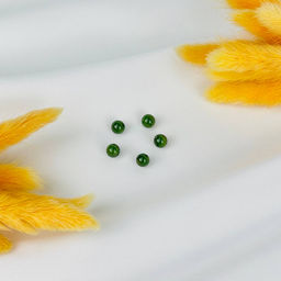 Бусины для украшений из Нефрита (5 шт)