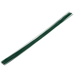 Blumentag IGW-0.7 Проволока флористическая лакированная 0.7 мм 5 х 30 шт. 40 см №01 зеленый