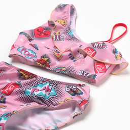 Купальник для девочки раздельный KAFTAN: Pop, размер 30 (98-104 см)