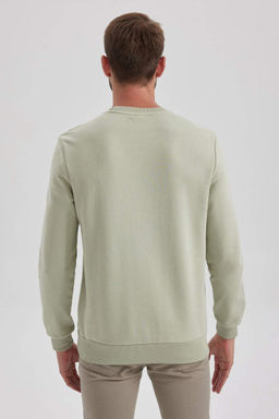 Базовая толстовка стандартного кроя - Defacto фото 6