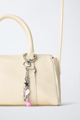 BOLSO CHARMS / Amarillo Vainilla