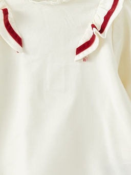 Bisiklet Yaka Uzun Kollu K?z Bebek 3l? Tak?m - Waikiki фото 3