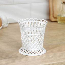 Цена за 3 шт. Подставка для столовых приборов Альтернатива «Семь злаков», 11.5×11.5×12 см, пластик, МИКС